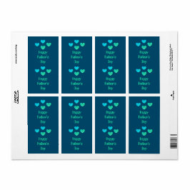 dalDesignNZによるHappy Father's Dayスタンプ ラベル