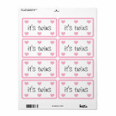 dalDesignNZのツインシール ラベル (フルシート)