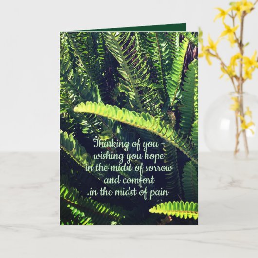 dalDesignNZの共感書 カード (黄色い花)