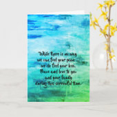 dalDesignNZの哀悼カード カード (黄色い花)