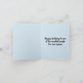 dalDesignNZの誕生日カード カード (内部)