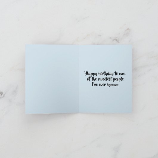 dalDesignNZの誕生日カード カード (内部)