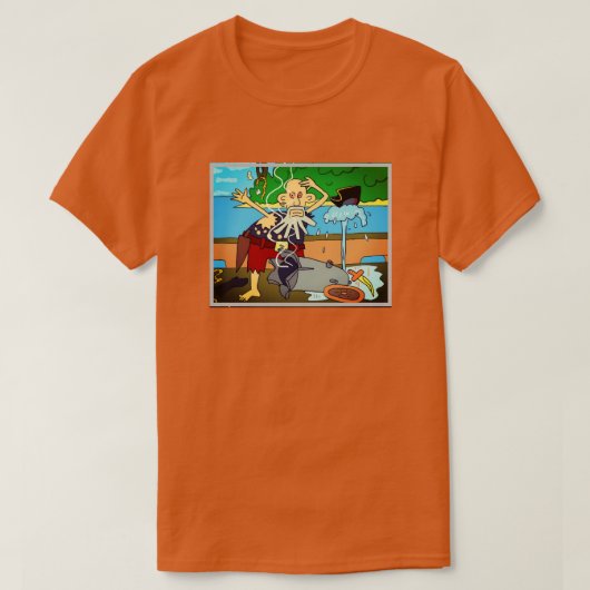 dalDesignNZのtシャツ Tシャツ (デザイン正面)