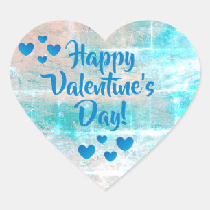 dalDesignNZハッピーバレンタインデースタンプ ハートシール