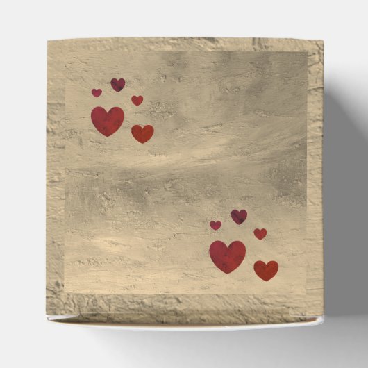 dalDesignNZ結婚のケーキボックス フェイバーボックス (上部)