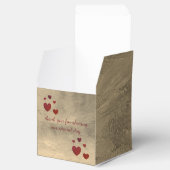 dalDesignNZ結婚のケーキボックス フェイバーボックス (オープン)