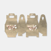 dalDesignNZ結婚のケーキボックス フェイバーボックス (折り畳みなし)