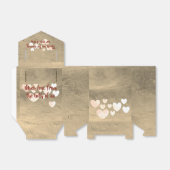 dalDesignNZ結婚のケーキボックス フェイバーボックス (折り畳みなし)