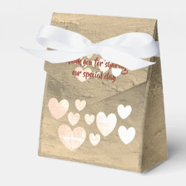 dalDesignNZ結婚のケーキボックス フェイバーボックス