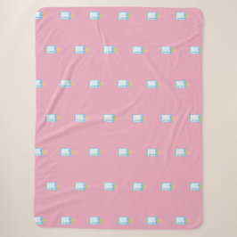dalDesignNZ製のベビー シェルパブランケット