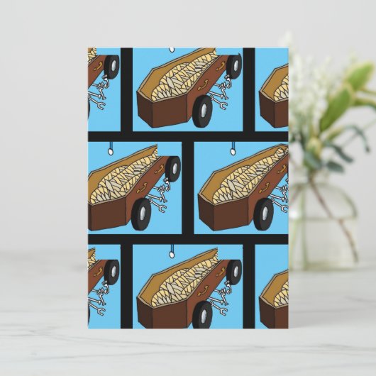 dalDesignNZowEeN 2024パーティー招待状 招待状 (スタンド正面)