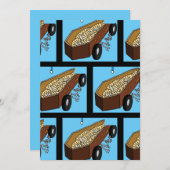 dalDesignNZowEeN 2024パーティー招待状 招待状 (正面/裏面)