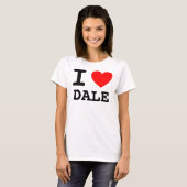 DALEが好き Tシャツ (正面フル)