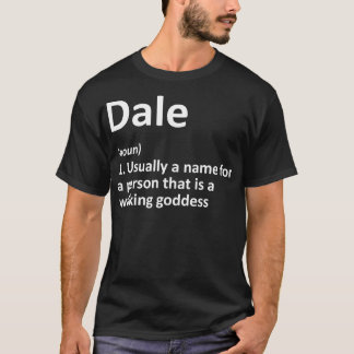 DALE定義パーソナライズされた名おもしろい誕生日G Tシャツ