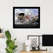 Dale A. Gardner宇宙飛行士は「For Sale」の看板を掲げている ポスター (ホームオフィス)