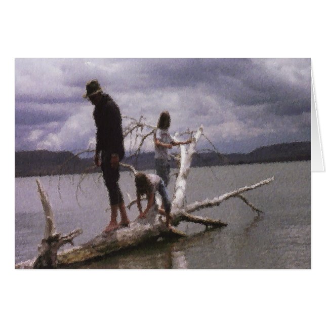 Dale Candee著作の絵画そして詩"私の小さな女の子" (正面横)