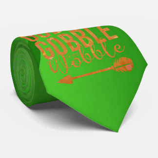 Dale Gobble Gobble Til You Wobble Thanxsgiving ネクタイ