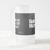 Dale Mabryの飲み物の戦いは霜の降りたなマグを祈ります フロストグラスビールジョッキ (正面左)