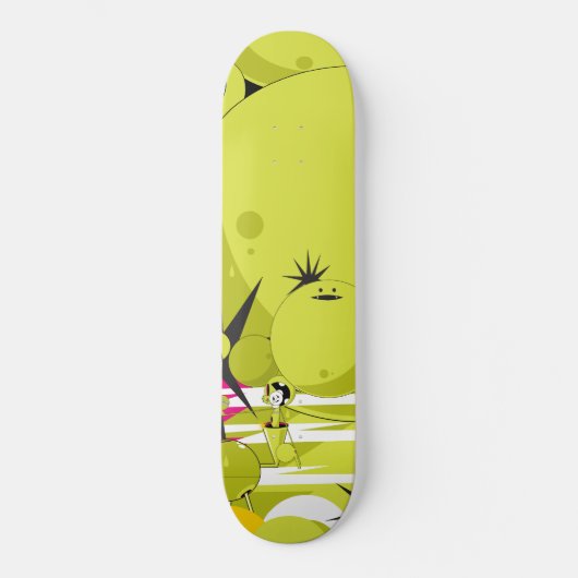 Dalekの"トリプティクのパート3" スケートボード (正面)