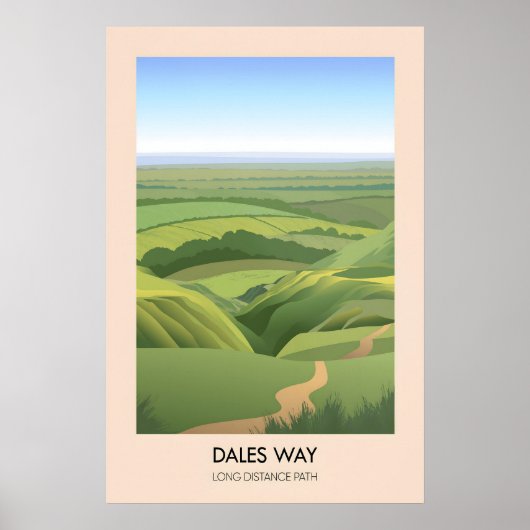 Dales Way Travel Poster ポスター (正面)