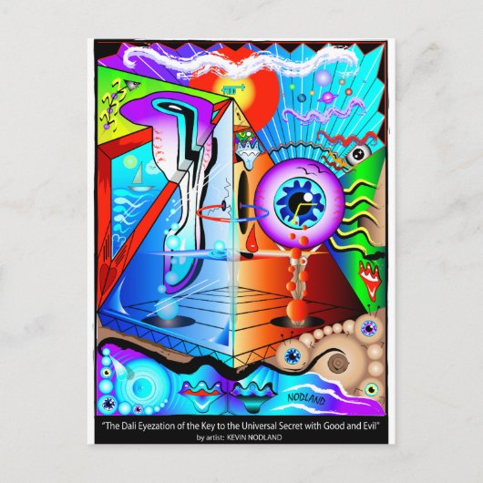 DALIまぶし ポストカード (正面)