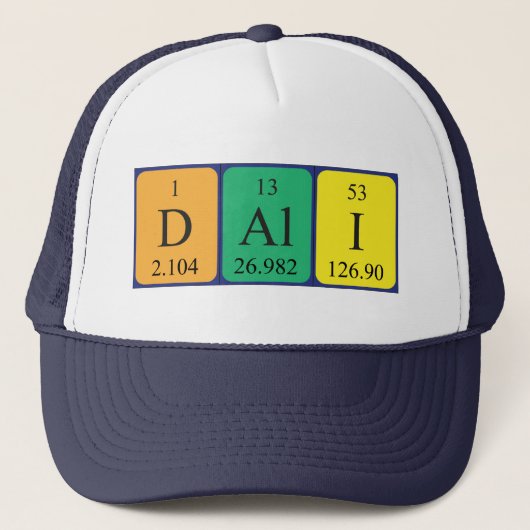 Dali期別テーブル名hat キャップ (正面)