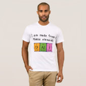 Dali期別表名のシャツ Tシャツ (正面フル)