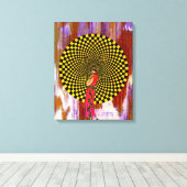 Daliance by Michael Moffa キャンバスプリント (インサイチュ (ウッドフロア))