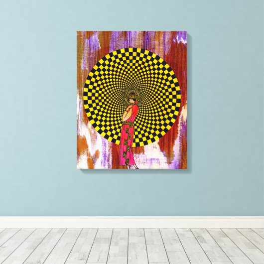 Daliance by Michael Moffa キャンバスプリント (インサイチュ (ウッドフロア))