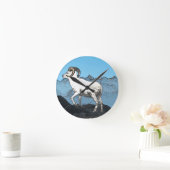 Dallのヒツジ ラウンド壁時計 (ホーム)