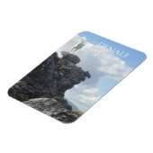 Dall Sheep Atop山ライト、Denali NP、アラスカ マグネット (左側)