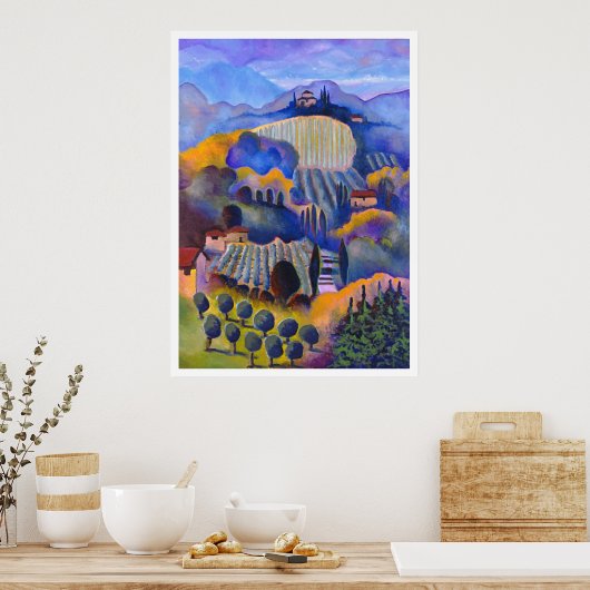 Dalla finestra della bibliotecca ポスター (キッチン)