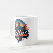 Dallas コーヒーマグカップ (正面左)
