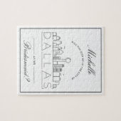 Dallas Bridesmaid Request Jigsawに参加 ジグソーパズル (横)