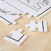 Dallas Bridesmaid Request Jigsawに参加 ジグソーパズル (側面)