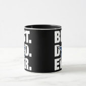 Dallas Fan Best Dad Ever Football Love Father's マグカップ (中央)