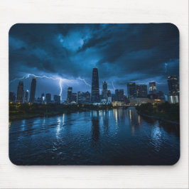 Dallas Lightning Mouse Pad - Urban Texas Office  マウスパッド