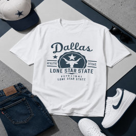 Dallas Lone Star State Graphic T-Shirt Vintage Tシャツ
