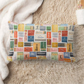 Dallas Matchbook Lumbar Pillow ランバークッション (ブランケット)