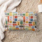 Dallas Matchbook Lumbar Pillow ランバークッション (ブランケット)