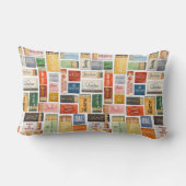 Dallas Matchbook Lumbar Pillow ランバークッション (裏面)