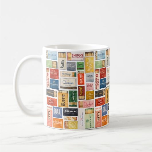 Dallas Matchbook Mug コーヒーマグカップ (左)