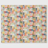 Dallas Matchbook Wrapping Paper ラッピングペーパー (フラット)