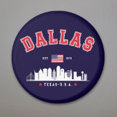 Dallas Skyline Heritage マグネット