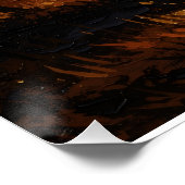 Dallas Skyline Longhorn World Cup 2026 Soccer  ポスター (コーナー)