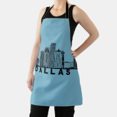 Dallas Skyline Silhouette  エプロン (インサイチュ)