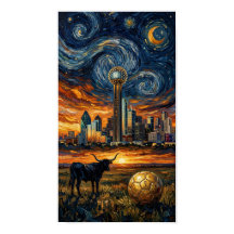 Dallas Starry Night Skyline ワールドカップ 2026 サッカー