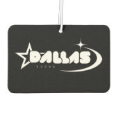 Dallas Sucks Air Freshener – Fresh Scents, Fierce  カーエアーフレッシュナー (裏面)
