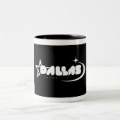 Dallas Sucks Bold Statement Coffee Mug ツートーンマグカップ (中央)
