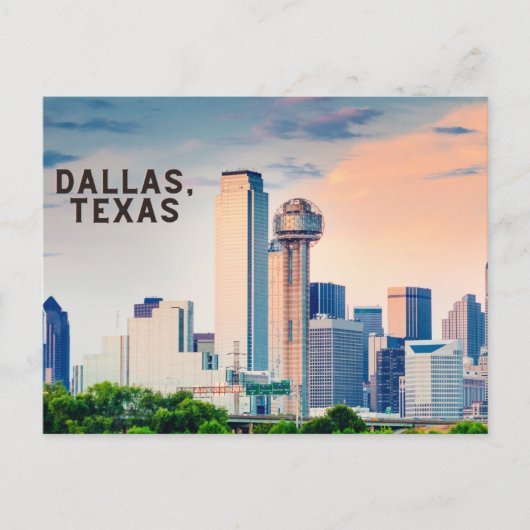 Dallas, Texas ポストカード (正面)